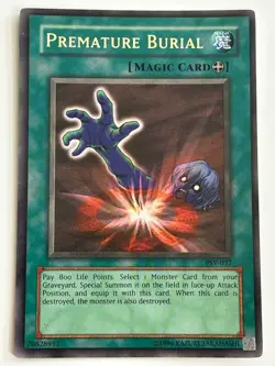 Pemature Burial - PSV-037 - YuGiOh! Pharaoh's Servant - Ultra Rare - MP - Image 1