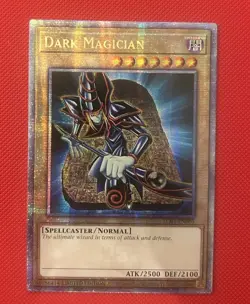 Yugioh Dark Magician LC01-EN005 Quarter Century Rare Limited Edition - Image 1