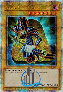 Yugioh Dark Magician LC01-EN005 Quarter Century Rare Limited Edition - Image 1
