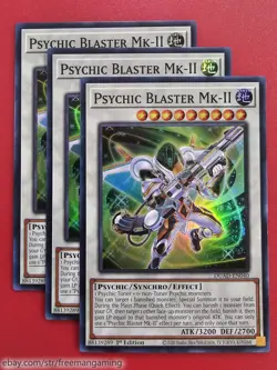 Yugioh Psychic Deck Core Set 33 card DUAD Blaster MK-II Silent Magician Axon - Image 3