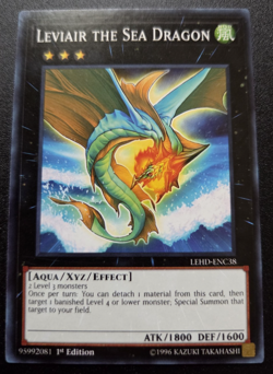 Leviair the Sea Dragon - LEHD-ENC38 1st Edition - YuGiOh-LP - Image 1