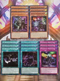 Yugioh Monarch Deck Core Set 15 card DUAD Eidos the Underworld Masterplan Revolt - Image 1