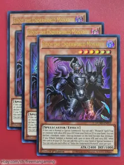 Yugioh Monarch Deck Core Set 15 card DUAD Eidos the Underworld Masterplan Revolt - Image 2