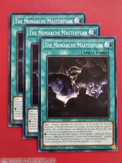 Yugioh Monarch Deck Core Set 15 card DUAD Eidos the Underworld Masterplan Revolt - Image 4