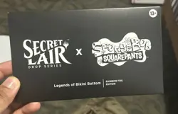Secret Lair SpongeBob SquarePants: Legends of Bikini Bottom Rainbow FOIL SEALED - Image 1