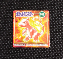 Charmeleon Pokemon Bros Card Anime Mini Game Boy Nintendo Rare Japan No.005 - Image 1