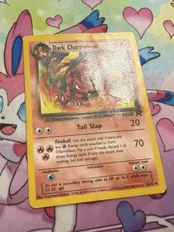 Dark Charmeleon 32/82 W Stamp Team Rocket Pokemon Card HP - Image 3