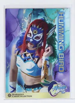 HUMMING BIRD No.061 - Woman's Pro Wrestling MARIGOLD Collection Card - Image 1