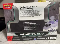 Pokemon TCG: Houndstone ex Collection Box - 4 Booster Packs NEW Sealed - Image 2