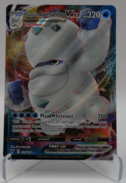 GALARIAN DARMANITAN VMAX 037/185 - VIVID VOLTAGE - NM POKEMON CARD - Image 1