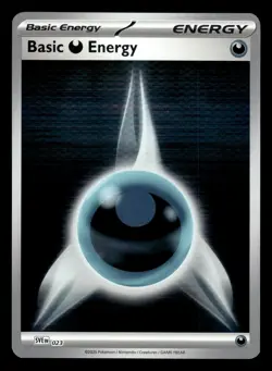 Dark Energy SVE 023 Reverse Holo Black Bolt White Flare Pokemon Card - Image 1