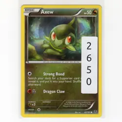Pokemon TCG Axew 67/101 BW Plasma Blast Regular Common Card EN-LP 2013 - Image 3