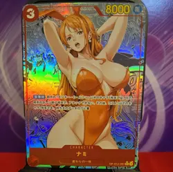 One Piece Nami Sexy Bikini Anime Waifu Girl Lewd Doujin Goddess Art Card TCG FS - Image 1