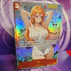 One Piece Nami Sexy Bikini Anime Waifu Girl Lewd Doujin Goddess Art Card TCG FS - Image 1