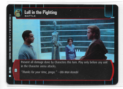 2002 Star Wars Trading Card Game Foil Lull in the Fighting 150/180 TCG - Image 1