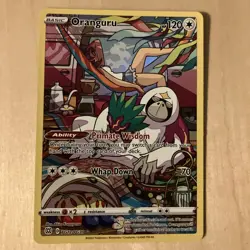 Oranguru TG12/TG30 Brilliant Stars Trainer Gallery Ultra Rare Pokemon Card NM - Image 1