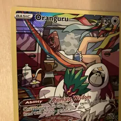 Oranguru TG12/TG30 Brilliant Stars Trainer Gallery Ultra Rare Pokemon Card NM - Image 5