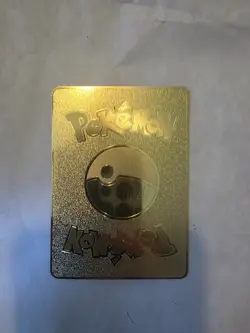 Charizard V 079\073✨Golden Card Collector's Edition✨Gauze Gold✨with Case - Image 2