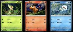 Snivy 001/086 & Tepig 011/086 & Oshawott 021/086 Holo Promo Pokemon Card - Image 1