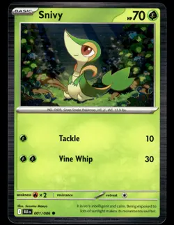Snivy 001/086 & Tepig 011/086 & Oshawott 021/086 Holo Promo Pokemon Card - Image 2