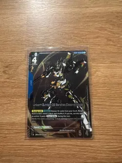 Gundam Card Game - Unicorn Gundam 02 Banshee (Destroy Mode) Alt Art - GD01 - Image 1