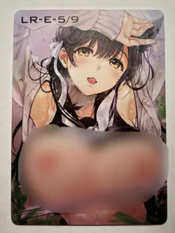 SEXY HEROINE WAIFU Atago AZUR LANE ACG PREMIUM MATTE HOLOFOIL CARD NM - Image 1
