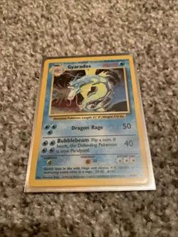 1999 Pokemon Gyarados 006/102 Base Set Holo Trading Card Game TCG Wotc Vintage - Image 1