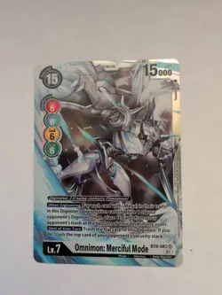 Digimon Card Game Omnimon: Merciful Mode BT9-083 SR - White - Near Mint - Image 1