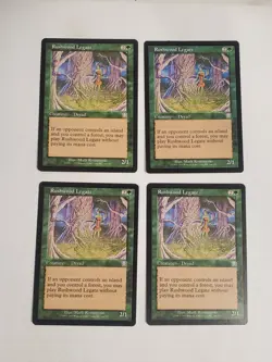 MTG Playset 4x Rushwood Legate (Mercadian Masques/Green/U) - BGM - Image 1