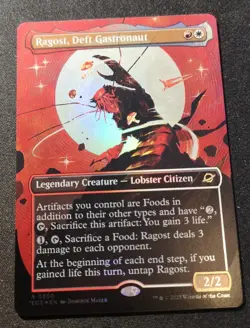Ragost, Deft Gastronaut - Foil - Borderless - EOE - MTG - EN - NM - 0300 - Image 1
