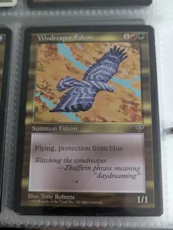 MTG Windreaper Falcon ** Mirage ** English (F) - Image 1