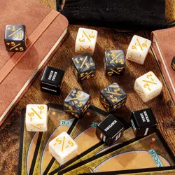 48 Pieces MTG Counter Token Dice Counters Marble Keyword Counters life Counte - Image 2