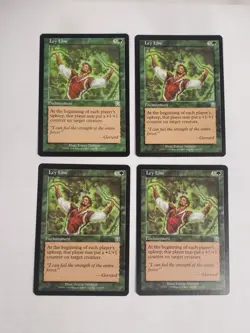 MTG Playset 4x Ley Line (Mercadian Masques/Green/U) - BGM - Image 1