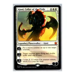 Ajani, Caller of the Pride #134 Regular Mythic MTG 2024 Foundations (FDN) - Image 1