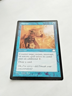 MTG Disrupt Weatherlight Regular Common - Some Edge Wear - See Pics - Image 2