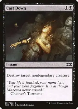 [MTG] Cast Down (079) (2XM) LP-HP - Image 1