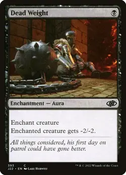 [MTG] Dead Weight (393) (J22) LP-HP - Image 1
