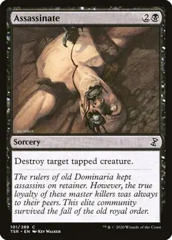 [MTG] Assassinate (101) (TSR) LP-HP - Image 1