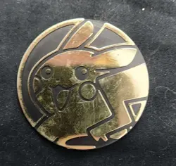 Pikachu (Gold) Flip Coin Pokemon TCG - Image 1