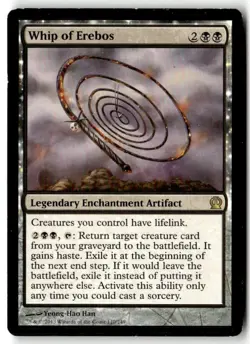 MTG Whip of Erebos - Theros Moderately Played English - Image 1