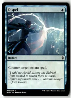MTG Foil Dispel - BFZ Heavily Played English - Image 1