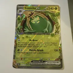 Sinistcha ex - 023/167 - Double Rare Pokemon SV06 Twilight Masquerade M/NM - Image 1