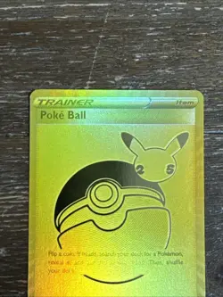 2021 Pokemon SWSH #146 FA Poke Ball Ultra Premium Gold Stamped Promo Mint - Image 2