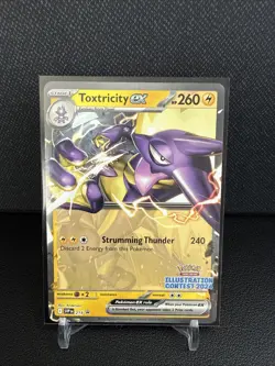 Pokemon Toxtricity 215 2024 Illustration Contest Black Star Promo SVP - Image 1
