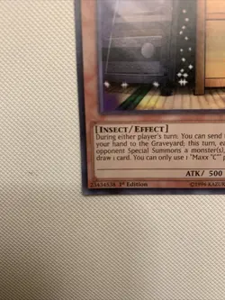 Yugioh! LP Maxx “C” - LC5D-EN227 - Ultra Rare - 1st Edition Lightly Played - Image 4