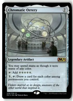 MTG Foil Chromatic Orrery - M21 Moderately Played English - Image 1