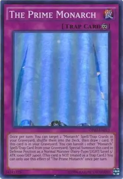 Lightly Played The Prime Monarch - OP02-EN013 - Super Rare - YuGiOh - Image 1