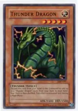 Near Mint Thunder Dragon - MRD-097 - Common - 1st Edition - YuGiOh - Image 1