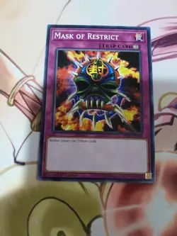 Yugioh Mask of Restrict - YGO: Structure Deck: Common/ Short Print - Image 1