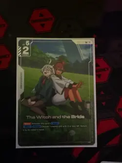 Gundam Card Game G001-117 R+ The Witch and the Bride ALT - Image 1